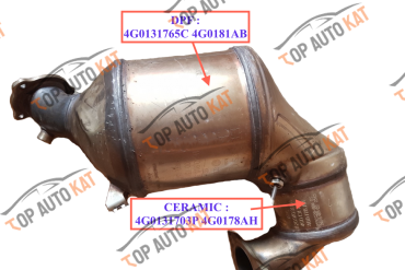 Викуп каталізаторів Сажовий фільтр (DPF) Audi|Volkswagen Audi A6|Audi A7|Audi A8 3.0 TDI|Audi A4 8K  Дизель 4G0131765C 4G0181AB (DPF)  Eberspächer