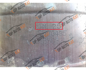 Викуп каталізаторів Кераміка General Motors   Бензин GM 25 (Type 2) 25170435